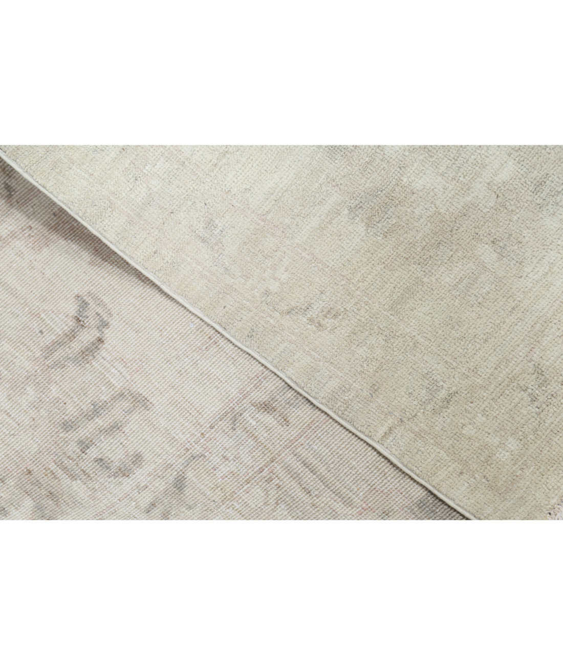 Hand Knotted Serenity Wool Rug 9' 0" X 11' 9" 9' 0" X 11' 9" (274 X 358) / Ivory / Ivory