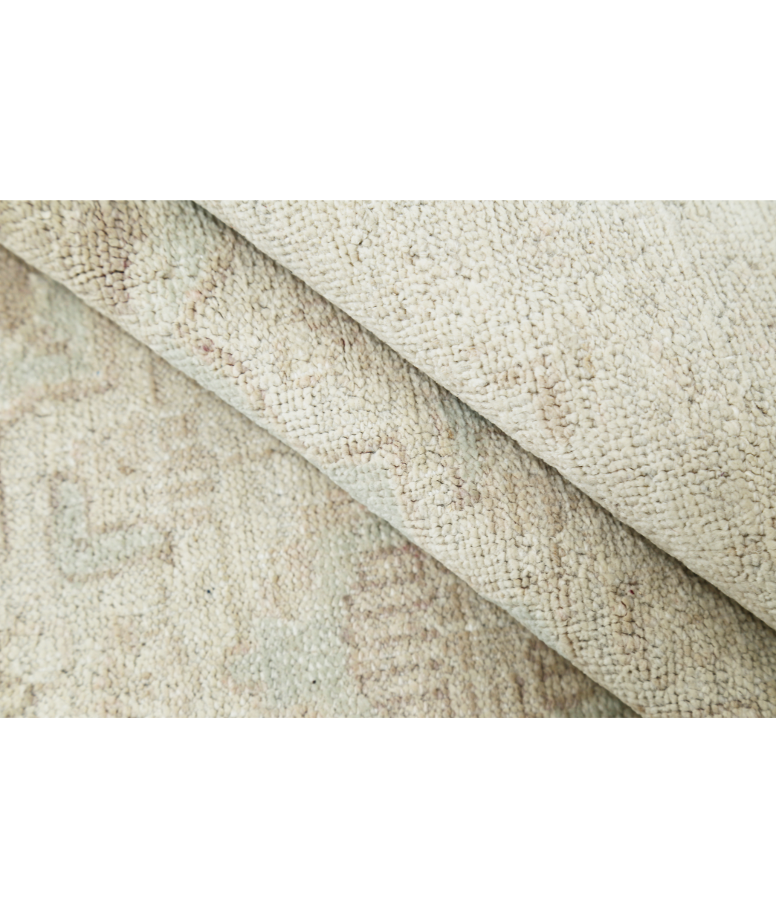 Hand Knotted Serenity Wool Rug 8' 9" X 11' 4" 8' 9" X 11' 4" (267 X 345) / Brown / Ivory