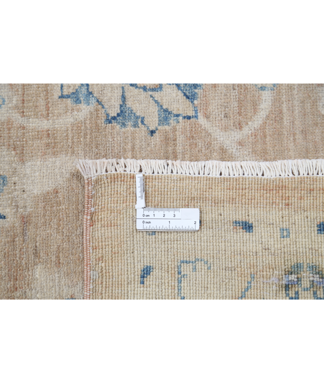 Hand Knotted Serenity Wool Rug 8' 9" X 11' 8" 8' 9" X 11' 8" (267 X 356) / Brown / Ivory