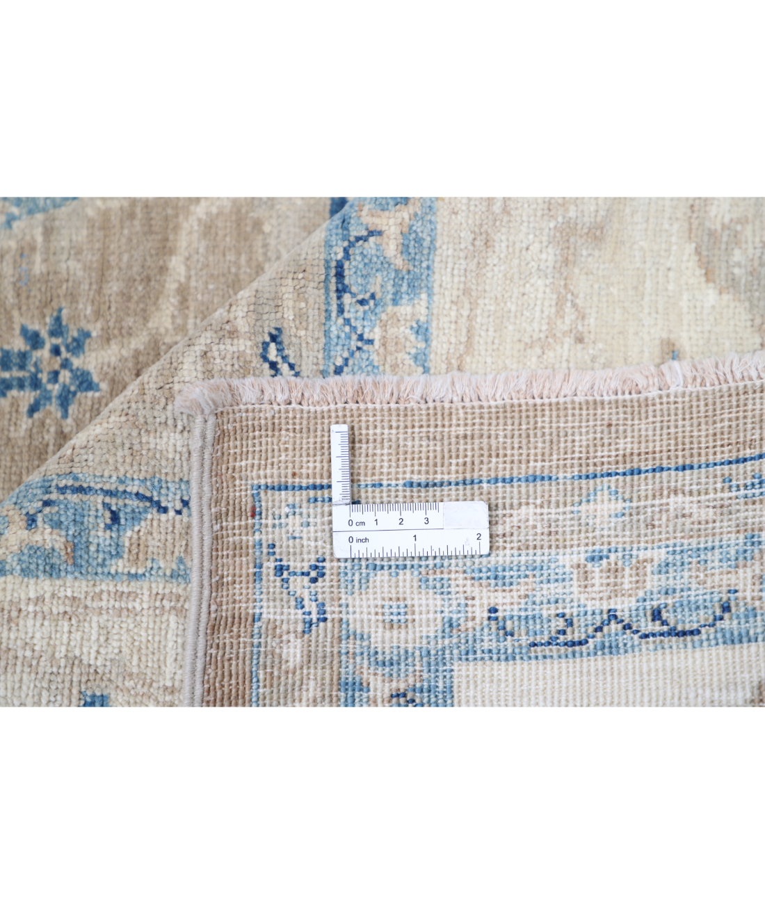 Hand Knotted Serenity Wool Rug 8' 3" X 11' 4" 8' 3" X 11' 4" (251 X 345) / Brown / Ivory