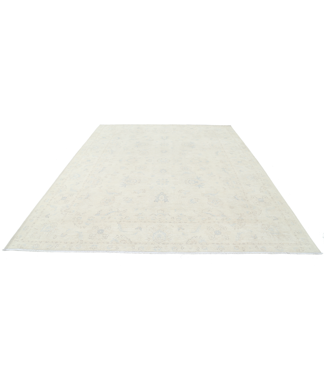 Hand Knotted Serenity Wool Rug 8' 11" X 11' 4" 8' 11" X 11' 4" (272 X 345) / Ivory / Ivory