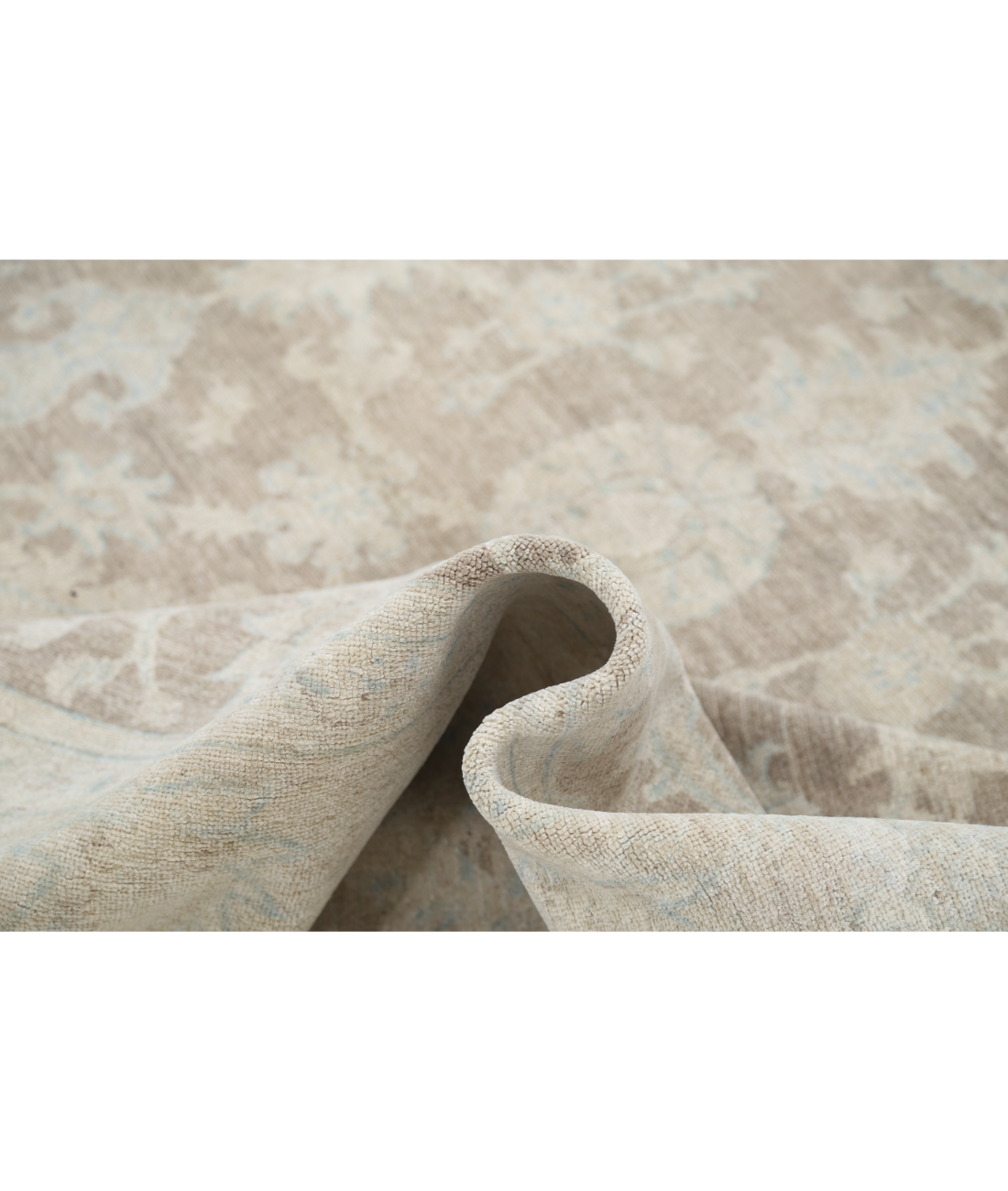 Hand Knotted Serenity Wool Rug 8' 0" X 10' 0" 8' 0" X 10' 0" (244 X 305) / Brown / Brown