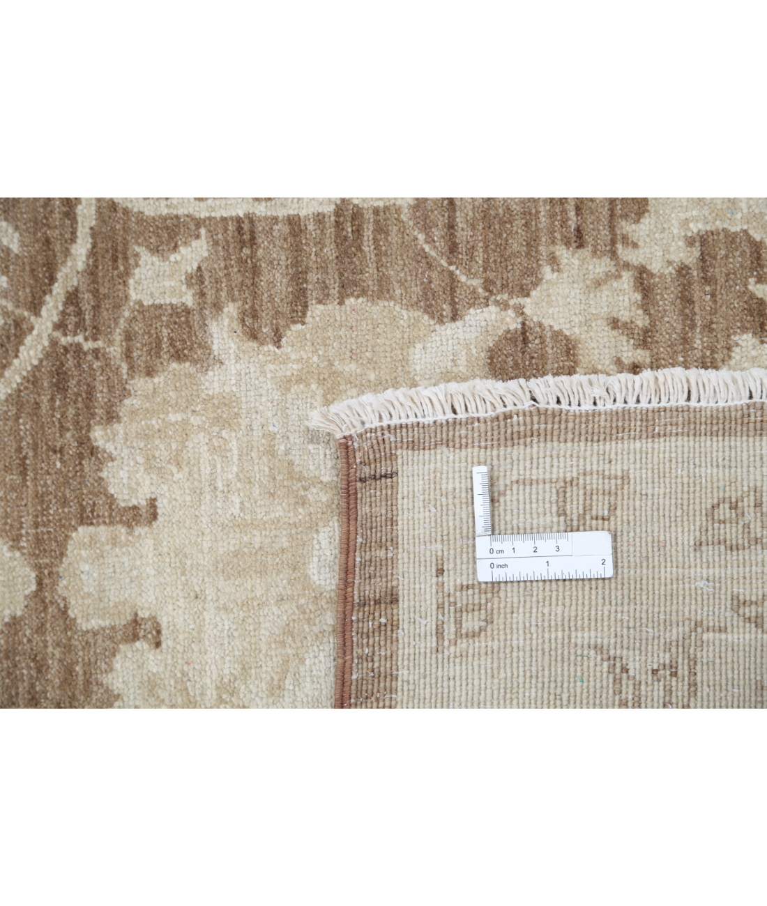 Hand Knotted Serenity Wool Rug 7' 8" X 9' 6" 7' 8" X 9' 6" (234 X 290) / Brown / Brown