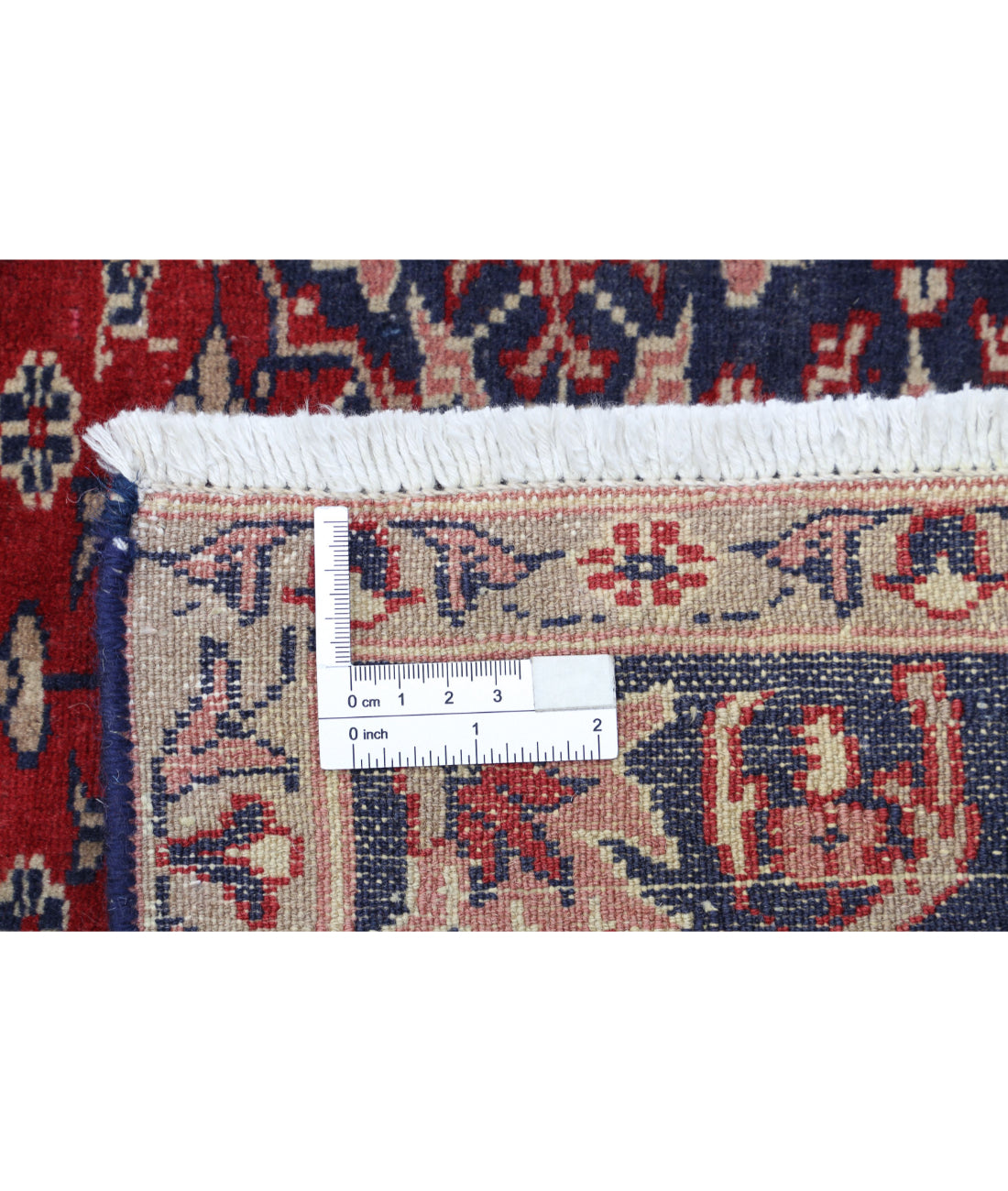 Shirvan 3'11'' X 5'10'' Hand-Knotted Wool Rug 3'11'' x 5'10'' (118 X 175) / Blue / Red