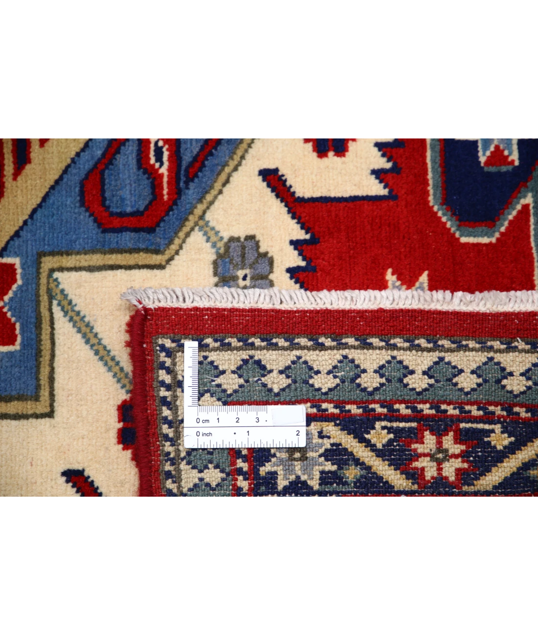 Shirvan 5'3'' X 7'9'' Hand-Knotted Wool Rug 5'3'' x 7'9'' (158 X 233) / Red / Ivory