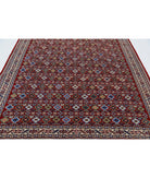 Shirvan 7'5'' X 9'8'' Hand-Knotted Wool Rug 7'5'' x 9'8'' (223 X 290) / Red / Ivory