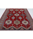 Shirvan 7'3'' X 10'3'' Hand-Knotted Wool Rug 7'3'' x 10'3'' (218 X 308) / Red / Ivory