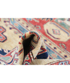 Kazak 5'7'' X 8'4'' Hand-Knotted Wool Rug 5'7'' x 8'4'' (168 X 250) / Gold / Blue