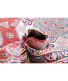 Kazak 5'6'' X 8'3'' Hand-Knotted Wool Rug 5'6'' x 8'3'' (165 X 248) / Red / Ivory