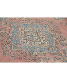 Tabriz 10'0'' X 13'8'' Hand-Knotted Wool Rug 10'0'' x 13'8'' (300 X 410) / Pink / Ivory