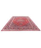 Tabriz 9'7'' X 12'8'' Hand-Knotted Wool Rug 9'7'' x 12'8'' (288 X 380) / Red / Blue
