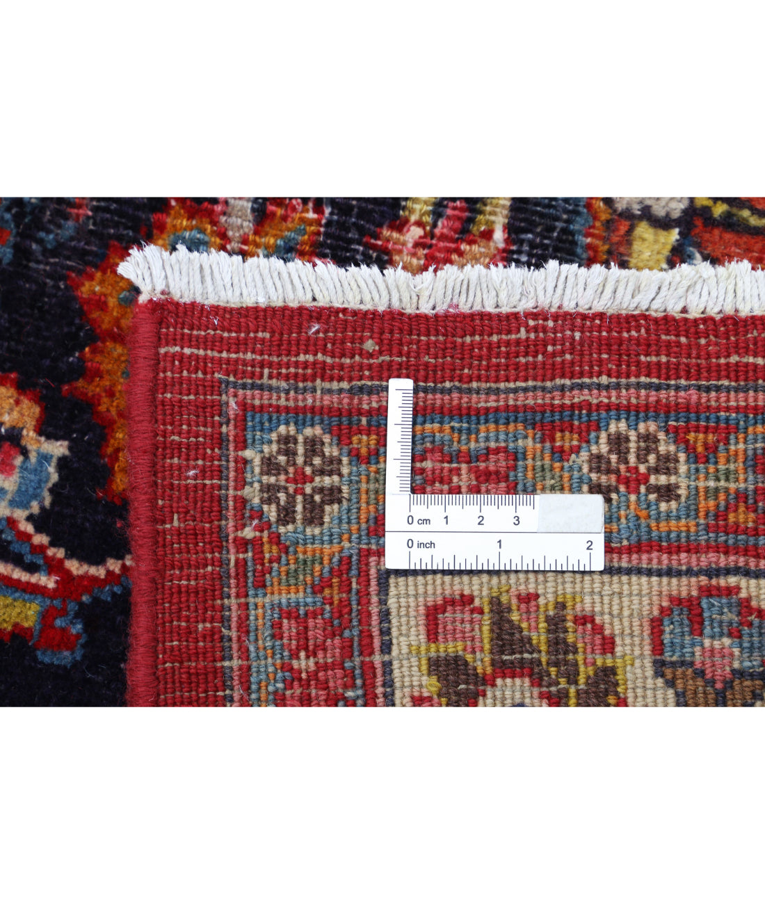 Tabriz 9'7'' X 12'8'' Hand-Knotted Wool Rug 9'7'' x 12'8'' (288 X 380) / Red / Blue