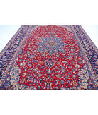Tabriz 9'6'' X 13'5'' Hand-Knotted Wool Rug 9'6'' x 13'5'' (285 X 403) / Red / Blue