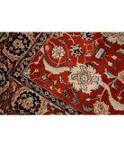 Tabriz 5'8'' X 8'10'' Hand-Knotted Wool Rug 5'8'' x 8'10'' (170 X 265) / Red / Red
