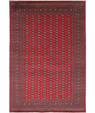 Bokhara 12' 1" X 17' 10" Hand-Knotted Wool Rug 12' 1" X 17' 10" (368 X 544) / Red / Black