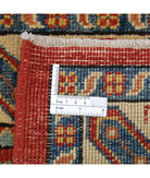 Kazak 2' 11" X 5' 9" Hand-Knotted Wool Rug 2' 11" X 5' 9" (89 X 175) / Red / Ivory