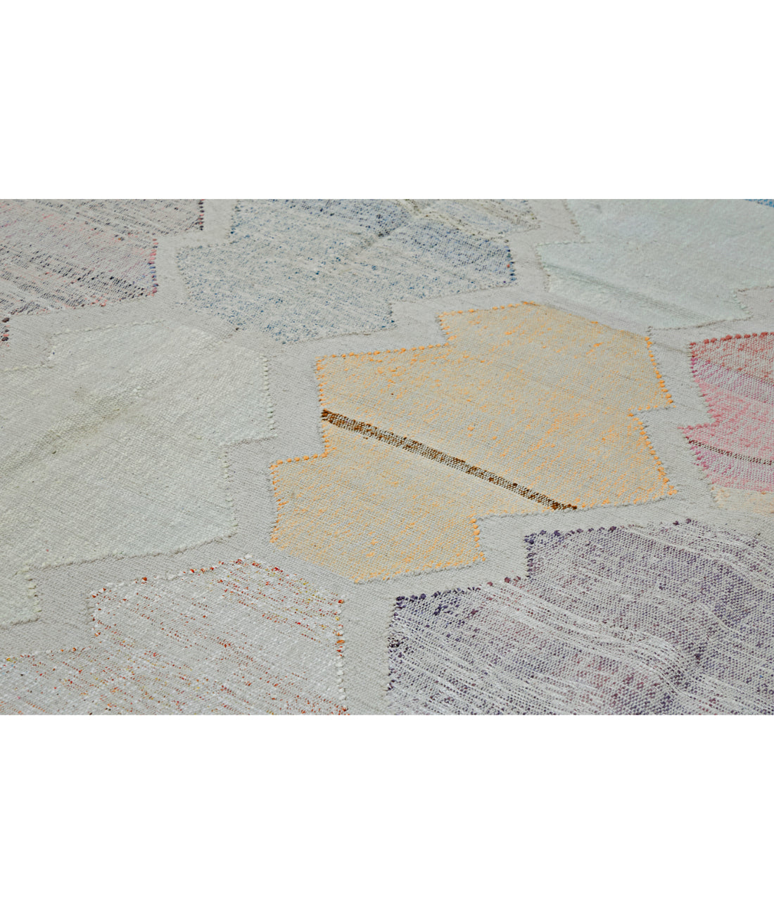 Lily 12' 1" X 14' 8" Hand-Knotted Cotton Kilim 12' 1" X 14' 8" (368 X 447) / Multi / Multi