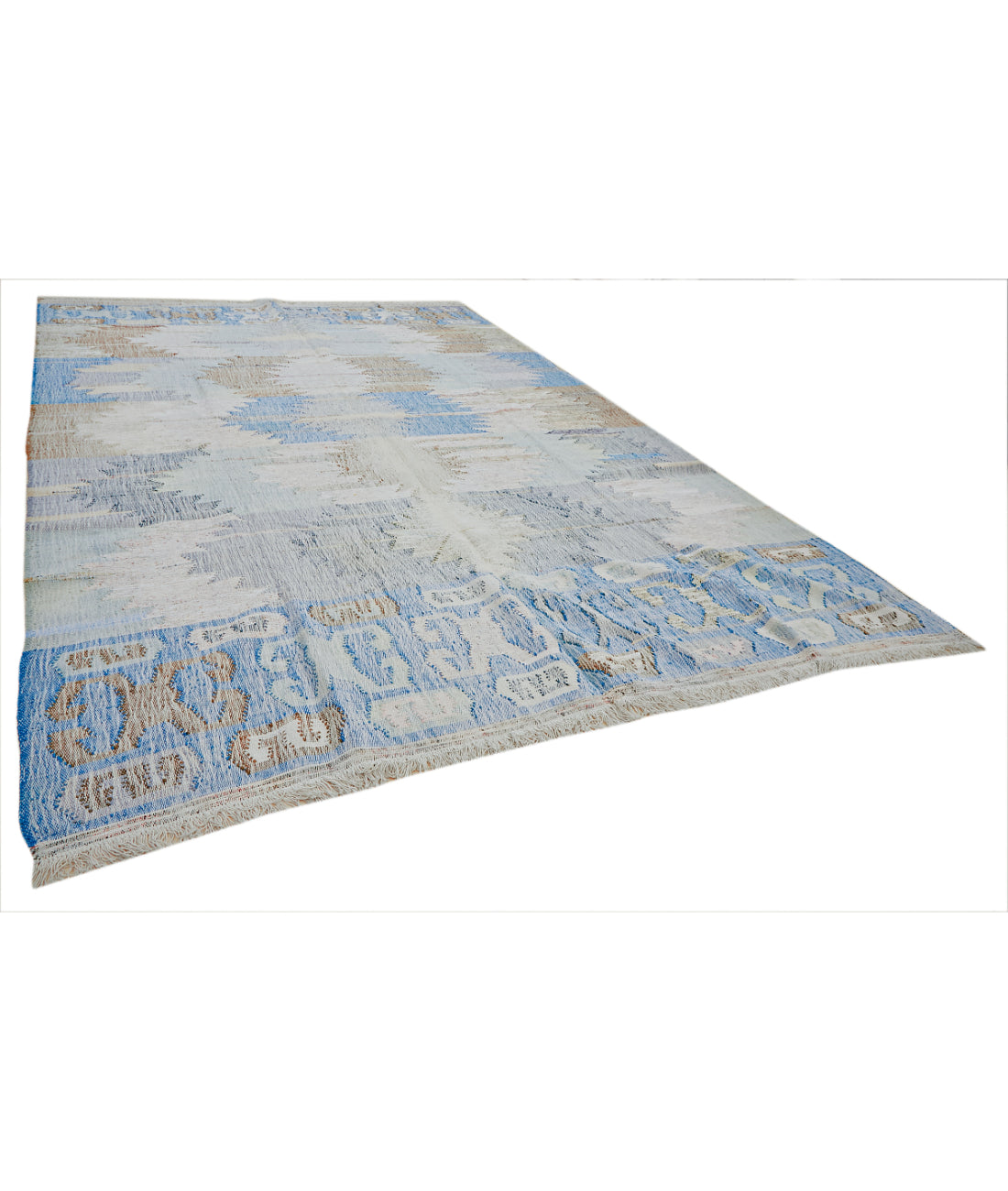 Lily 10' 1" X 14' 1" Hand-Knotted Cotton Kilim 10' 1" X 14' 1" (307 X 429) / Multi / Multi