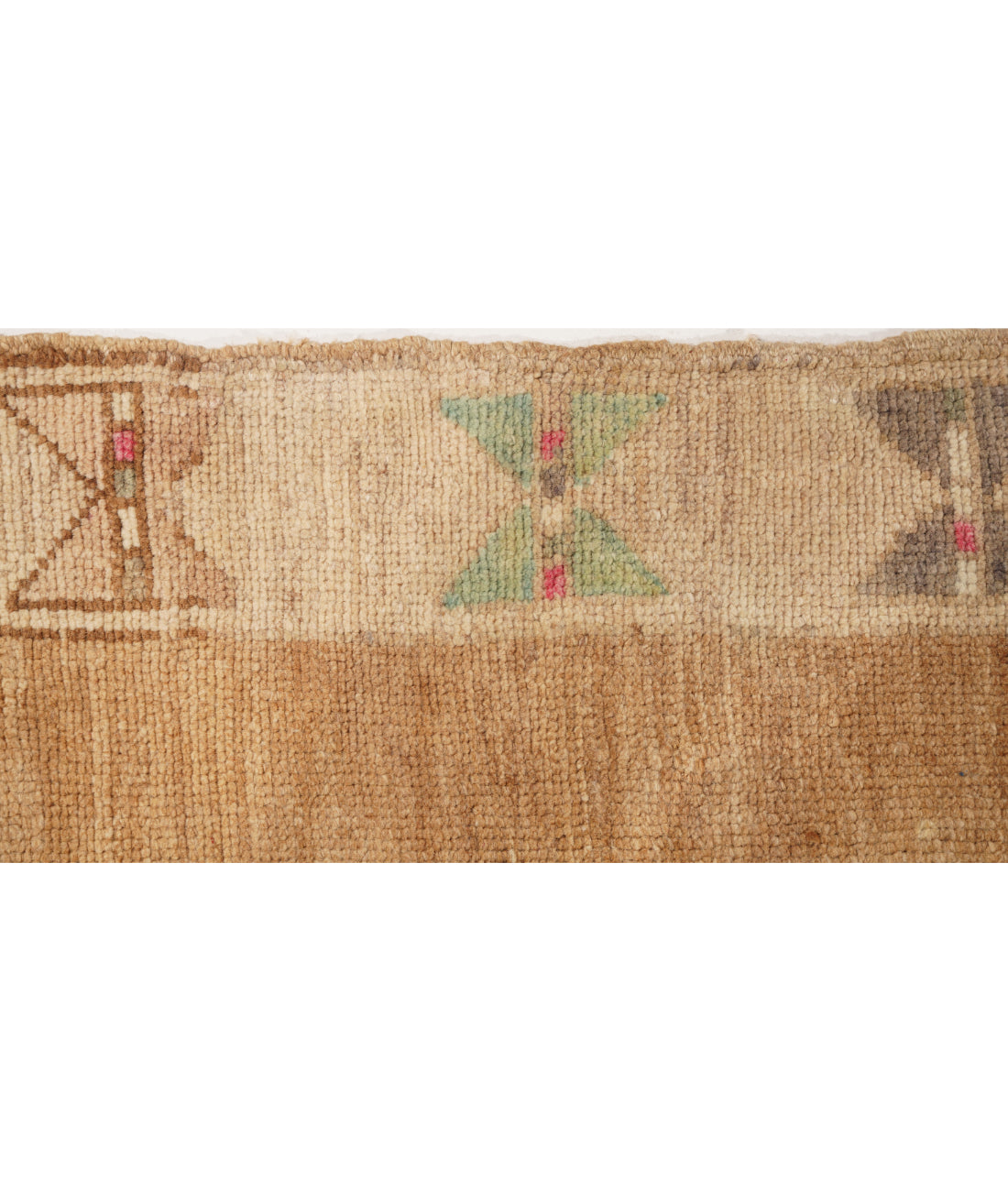 Anatolian 7' 2" X 13' 10" Hand-Knotted Wool Rug 7' 2" X 13' 10" (218 X 422) / Taupe / Ivory