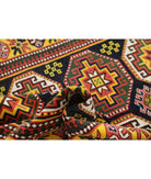 Kars 5' 0" X 6' 11" Hand-Knotted Wool Rug 5' 0" X 6' 11" (152 X 211) / Blue / Gold