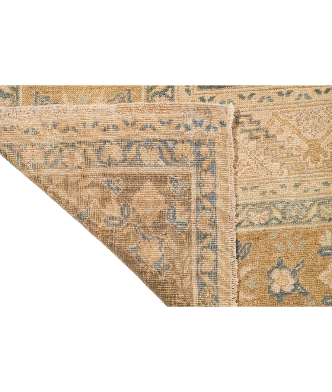 Anatolian 6' 5" X 11' 8" Hand-Knotted Wool Rug 6' 5" X 11' 8" (196 X 356) / Red / Taupe