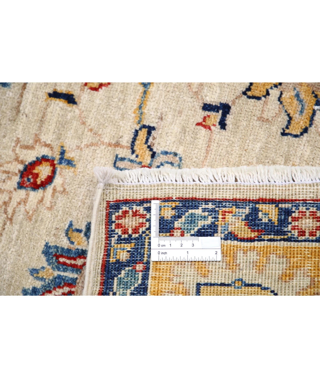 Ziegler 5'8'' X 7'10'' Hand-Knotted Wool Rug 5'8'' x 7'10'' (170 X 235) / Ivory / Gold