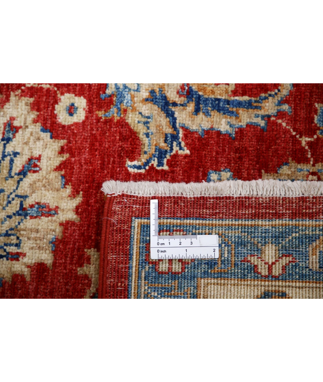 Ziegler 5'8'' X 8'0'' Hand-Knotted Wool Rug 5'8'' x 8'0'' (170 X 240) / Red / Ivory