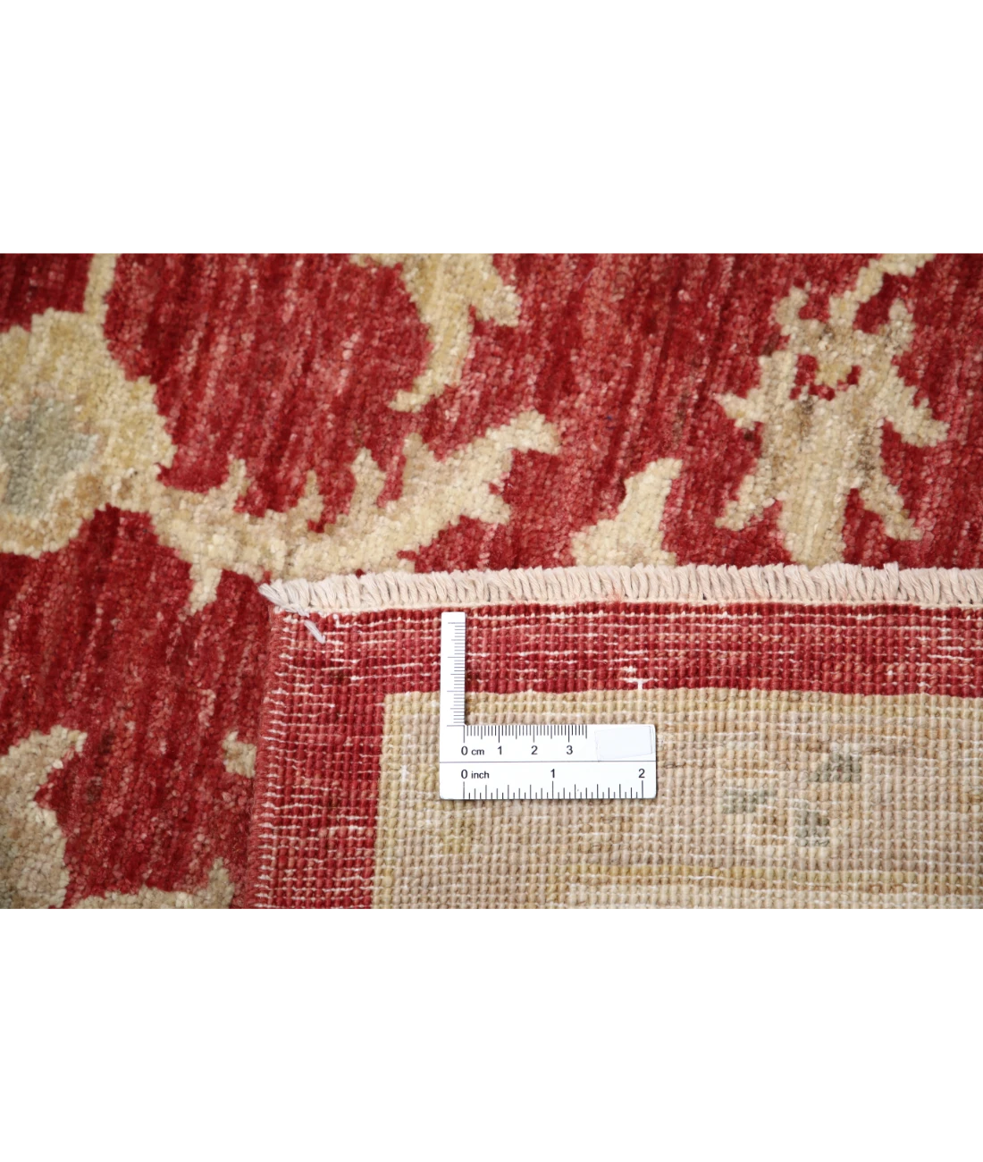 Ziegler 5'8'' X 7'10'' Hand-Knotted Wool Rug 5'8'' x 7'10'' (170 X 235) / Red / Ivory