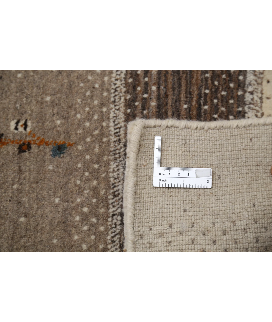 Hand Made Lori Wool Rug 6' 5" X 8' 1" 6' 5" X 8' 1" (196 X 246) / Ivory / Ivory