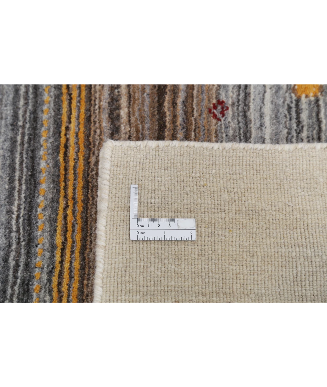 Hand Made Lori Wool Rug 6' 8" X 9' 9" 6' 8" X 9' 9" (203 X 297) / Ivory / Ivory
