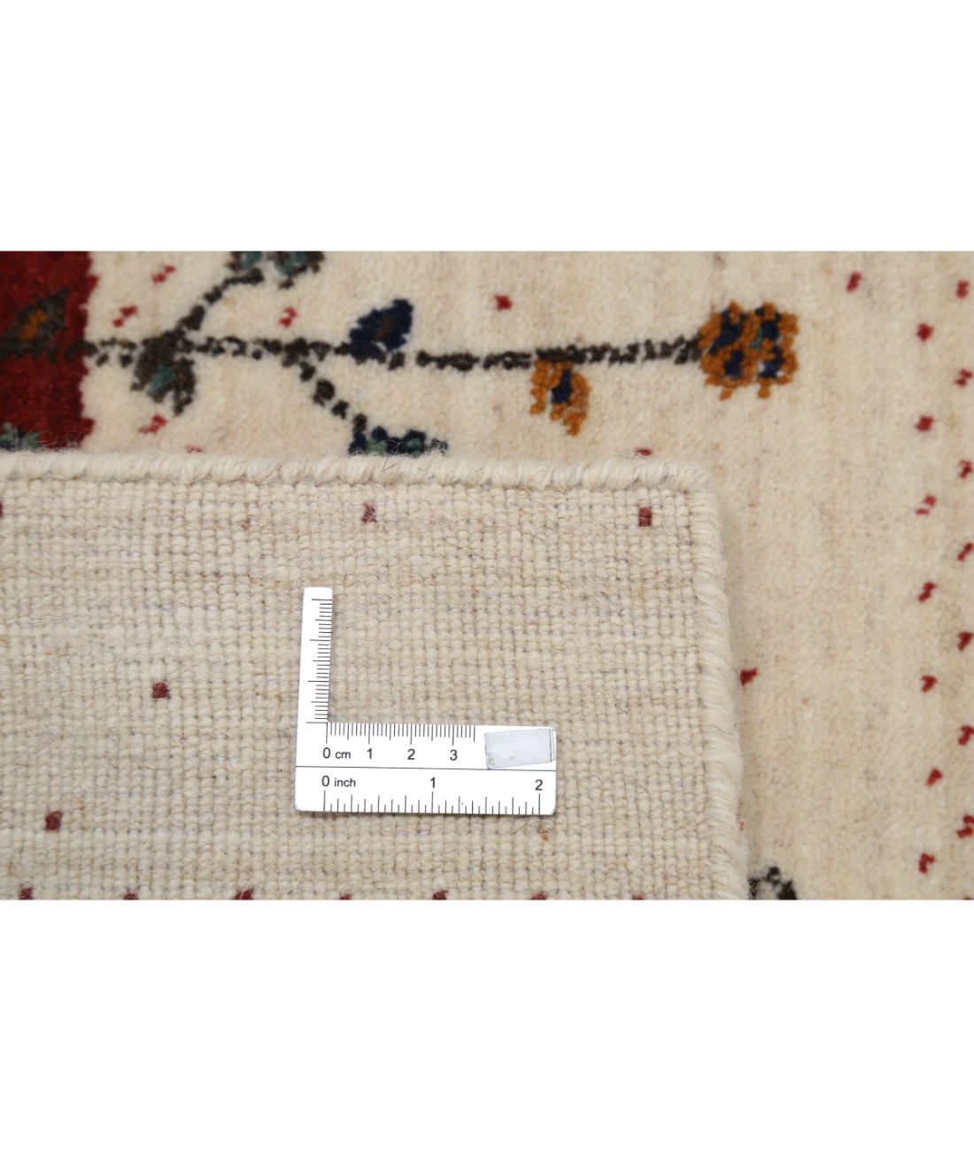 Hand Made Lori Wool Rug 4' 8" X 6' 6" 4' 8" X 6' 6" (142 X 198) / Ivory / Ivory