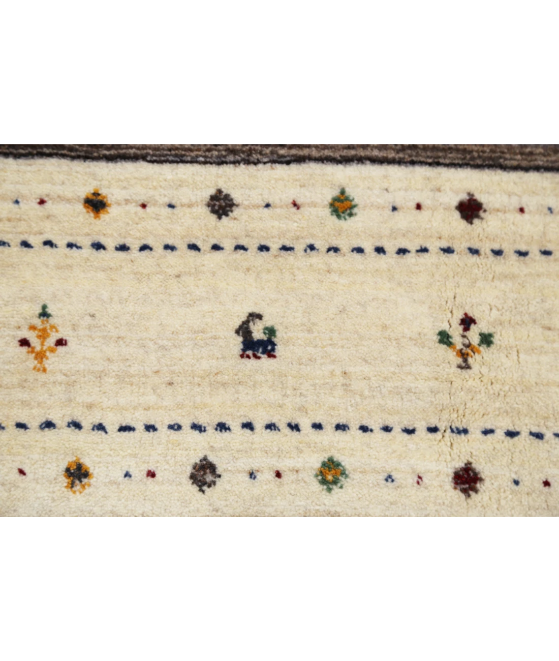 Hand Made Lori Wool Rug 6' 7" X 9' 10" 6' 7" X 9' 10" (201 X 300) / Ivory / Ivory