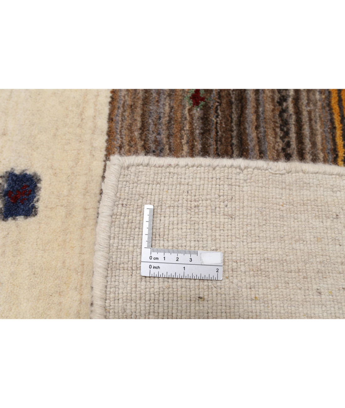 Hand Made Lori Wool Rug 8' 5" X 11' 5" 8' 5" X 11' 5" (257 X 348) / Ivory / Ivory