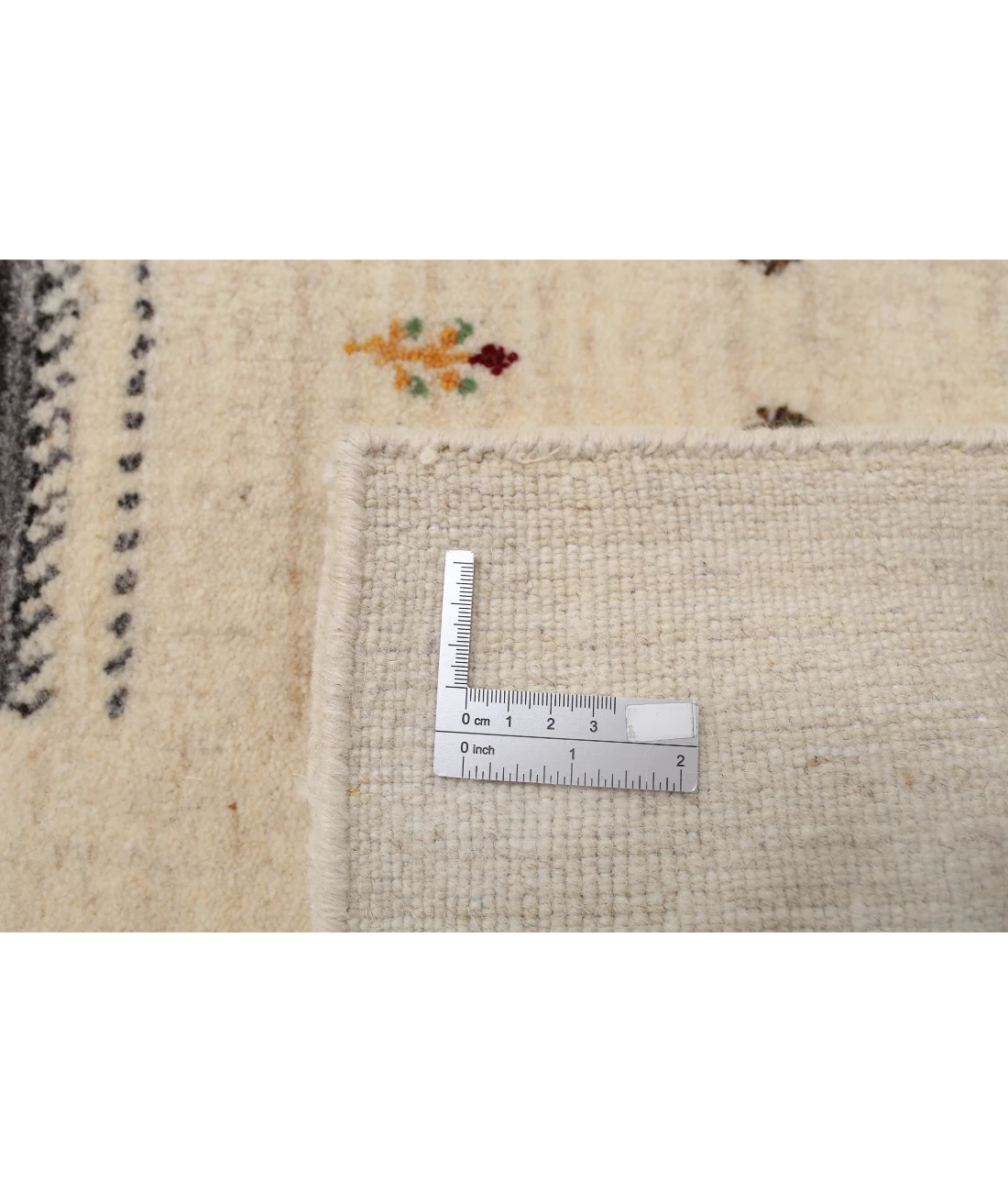 Hand Made Lori Wool Rug 6' 7" X 9' 9" 6' 7" X 9' 9" (201 X 297) / Ivory / Ivory