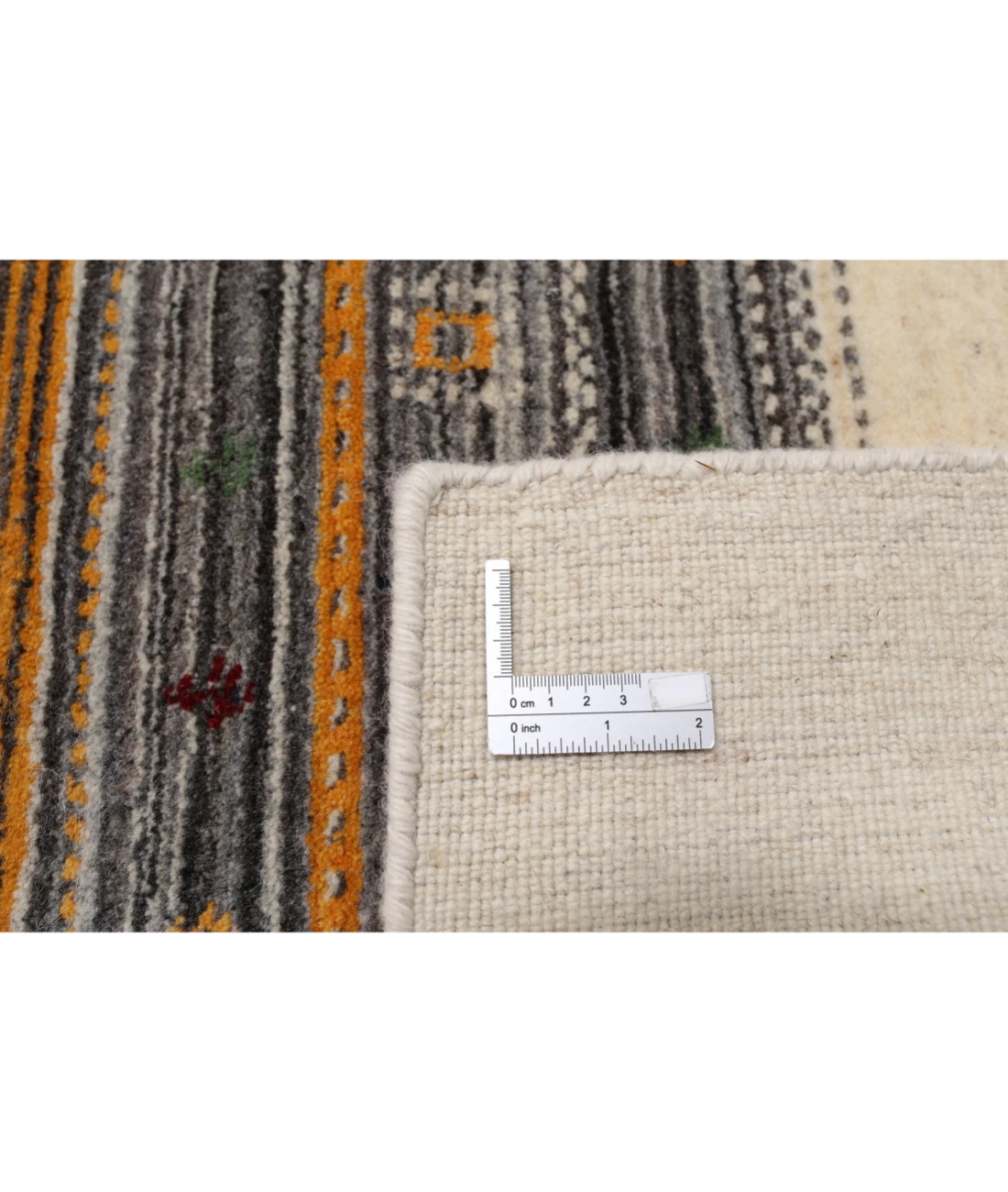 Hand Made Lori Wool Rug 5' 8" X 7' 10" 5' 8" X 7' 10" (173 X 239) / Ivory / Ivory