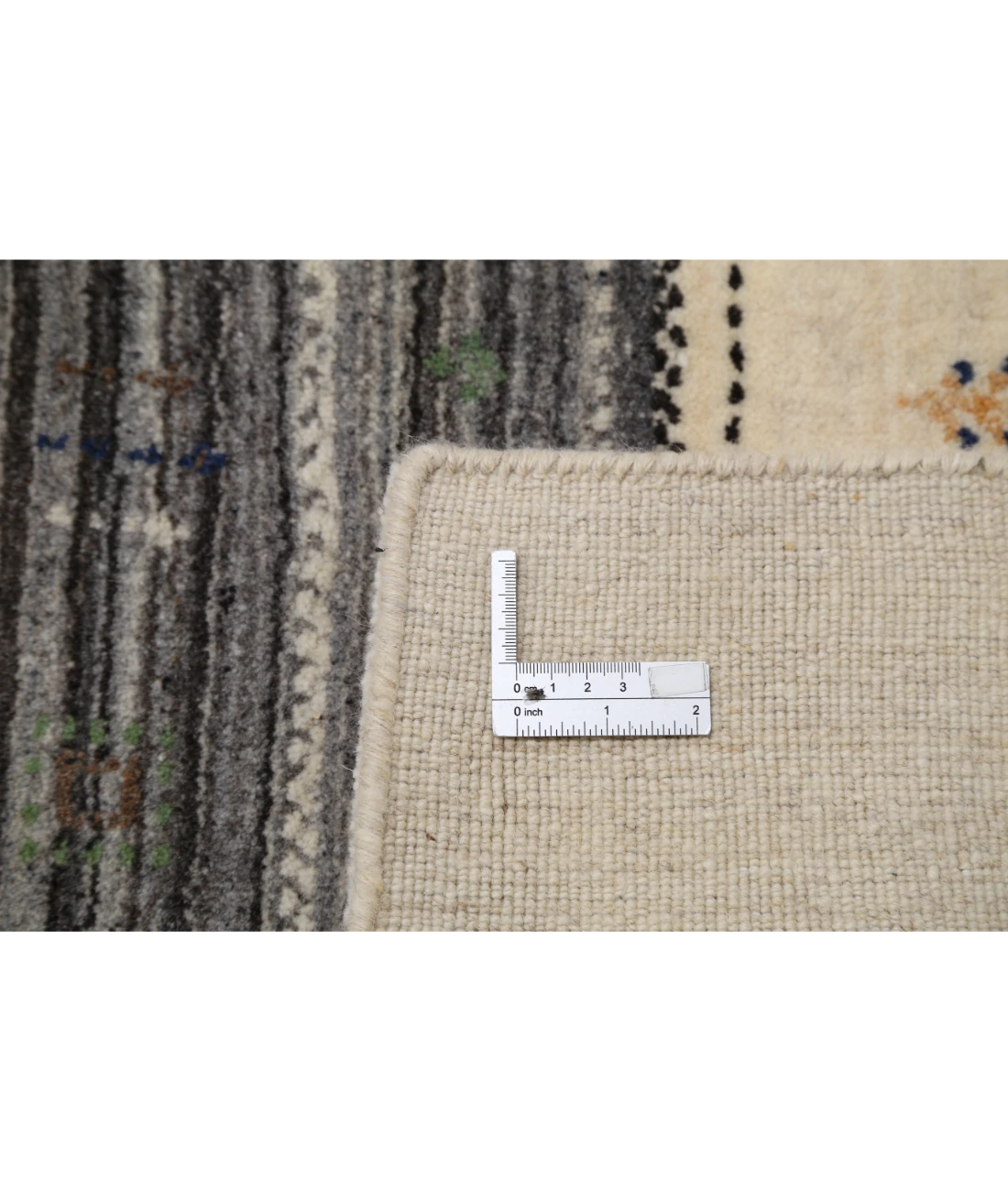 Hand Made Lori Wool Rug 6' 6" X 9' 10" 6' 6" X 9' 10" (198 X 300) / Ivory / Ivory