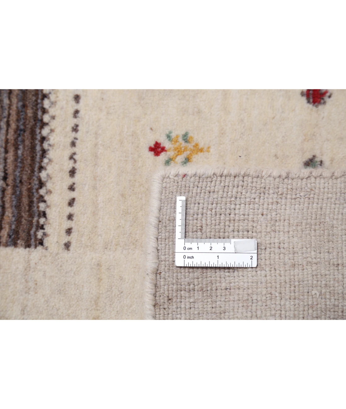 Hand Made Lori Wool Rug 6' 7" X 9' 9" 6' 7" X 9' 9" (201 X 297) / Ivory / Ivory