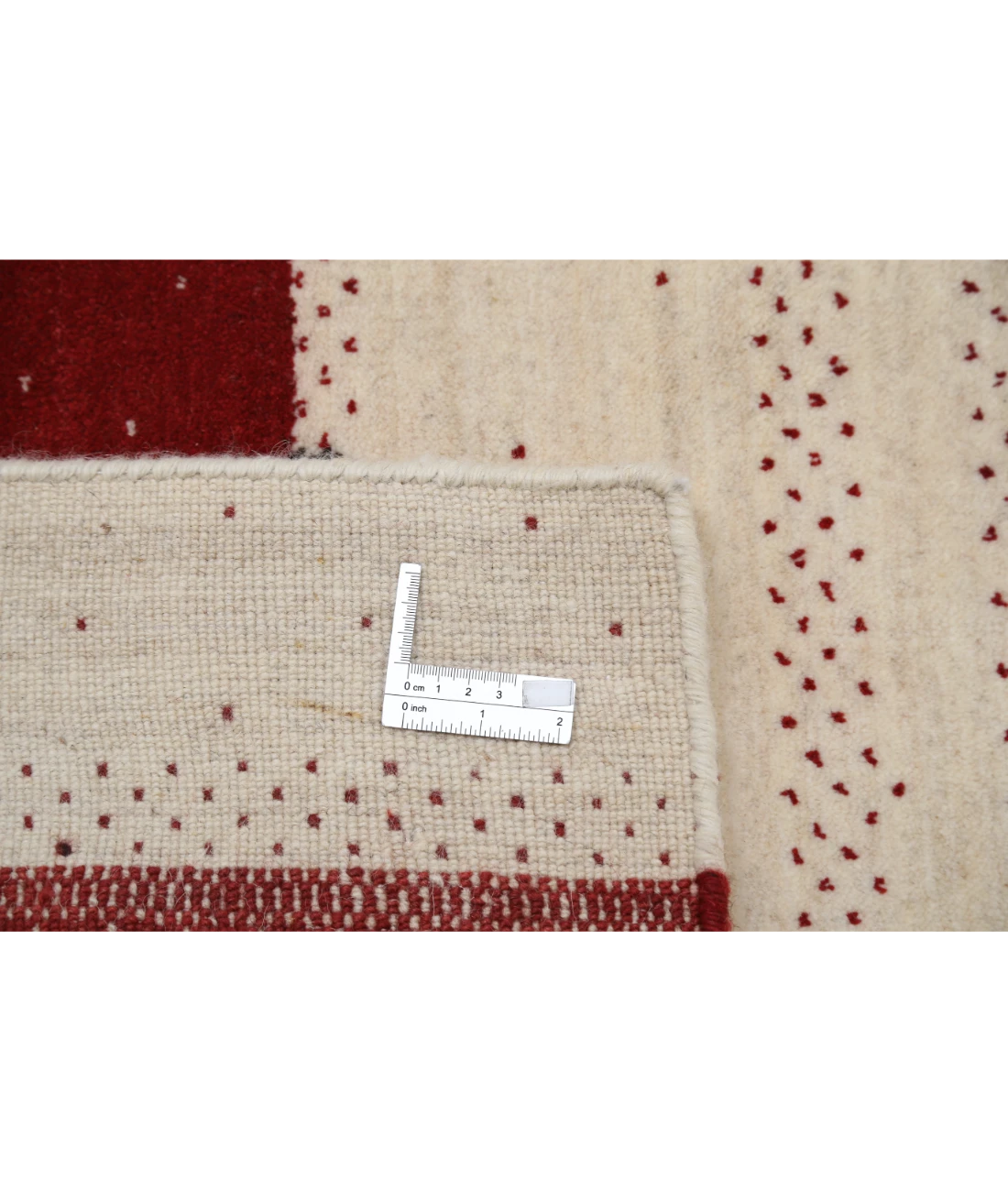 Hand Made Lori Wool Rug 4' 9" X 6' 6" 4' 9" X 6' 6" (145 X 198) / Ivory / Ivory