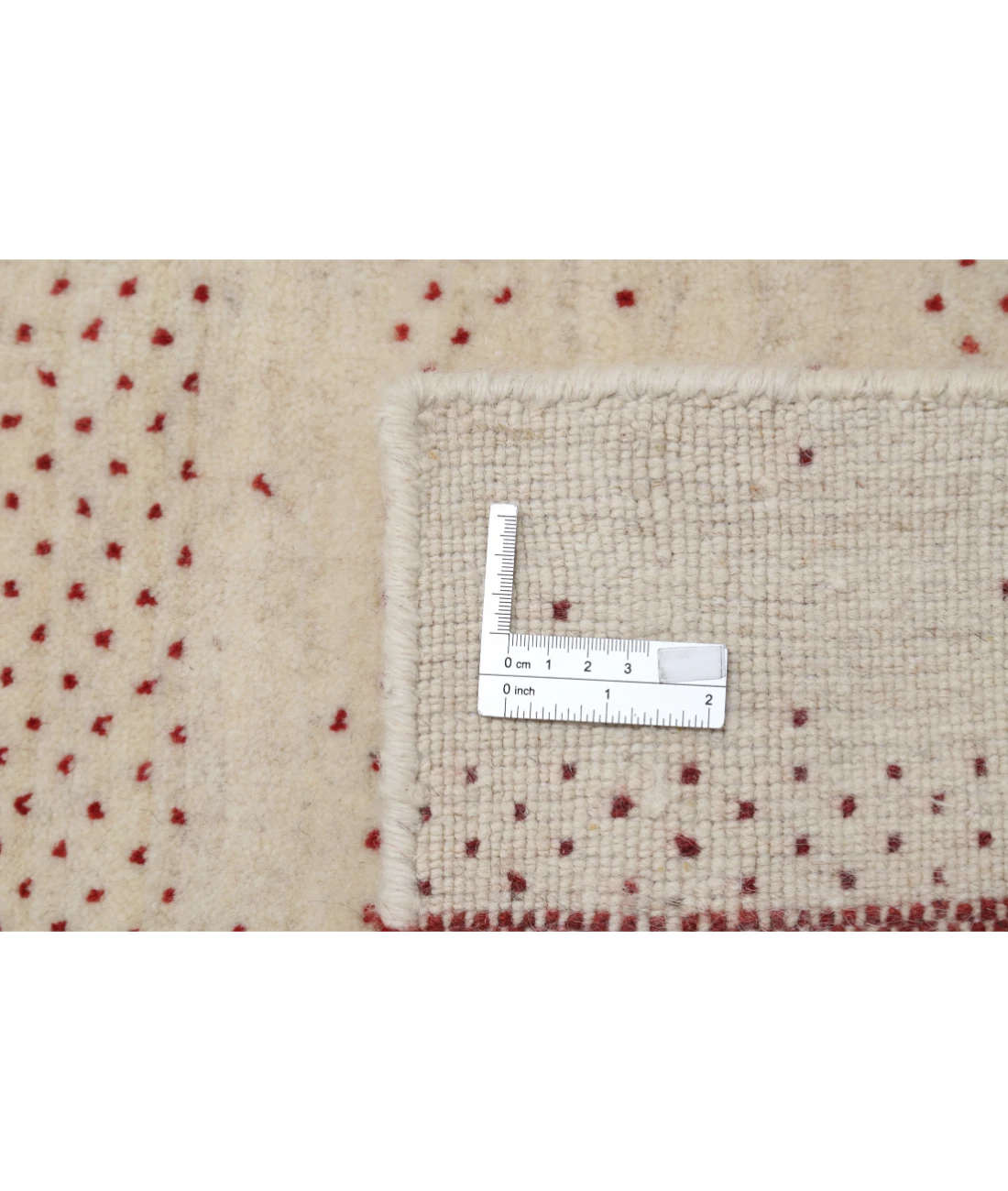 Hand Made Lori Wool Rug 4' 9" X 6' 6" 4' 9" X 6' 6" (145 X 198) / Ivory / Ivory