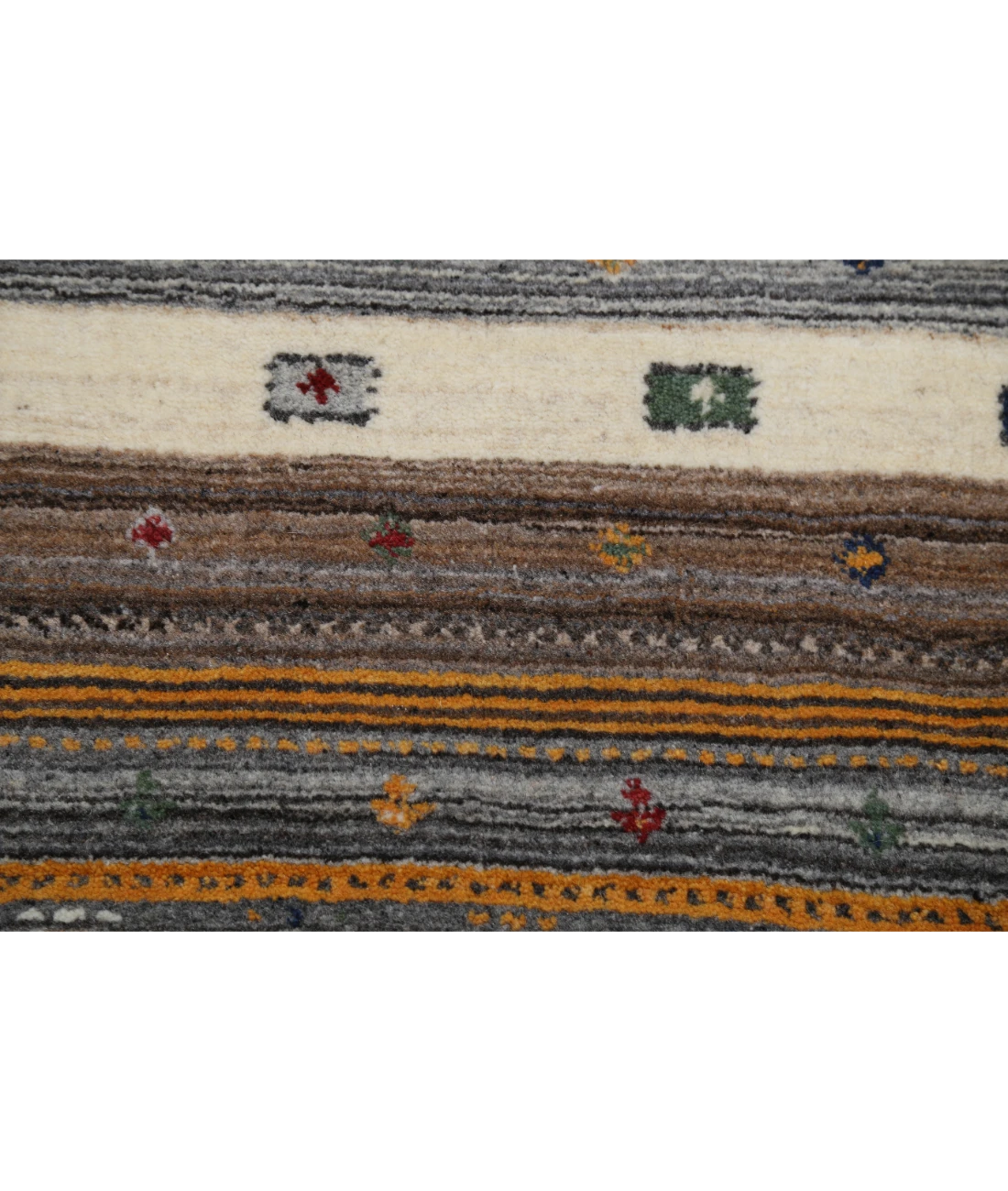 Hand Made Lori Wool Rug 4' 0" X 5' 10" 4' 0" X 5' 10" (122 X 178) / Ivory / Ivory