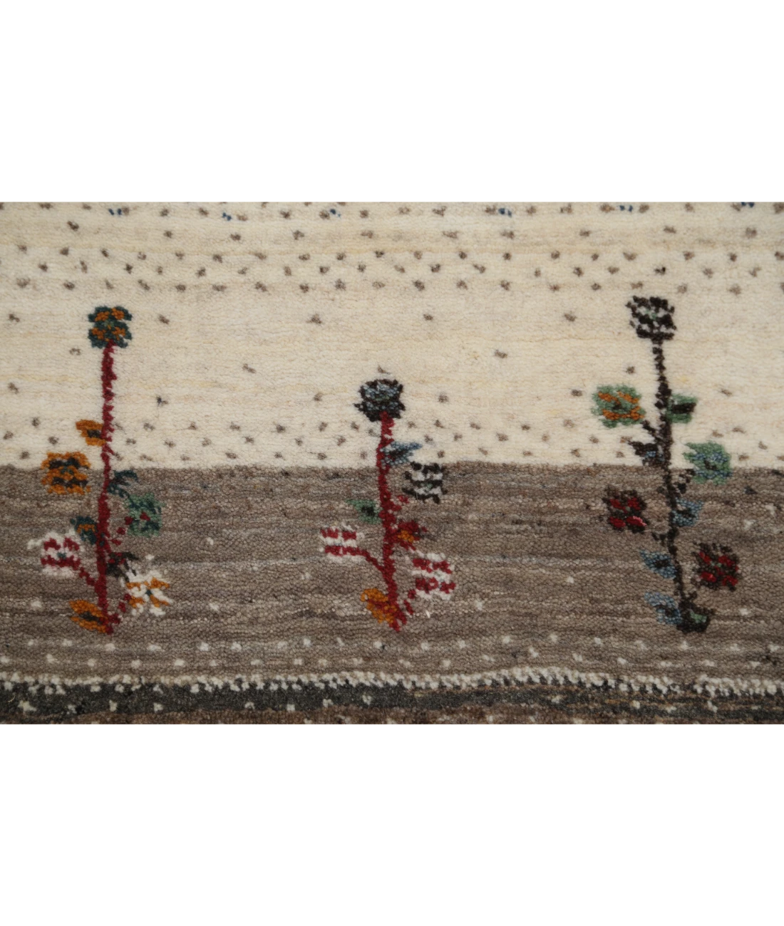 Hand Made Lori Wool Rug 2' 9" X 3' 11" 2' 9" X 3' 11" (84 X 119) / Ivory / Ivory