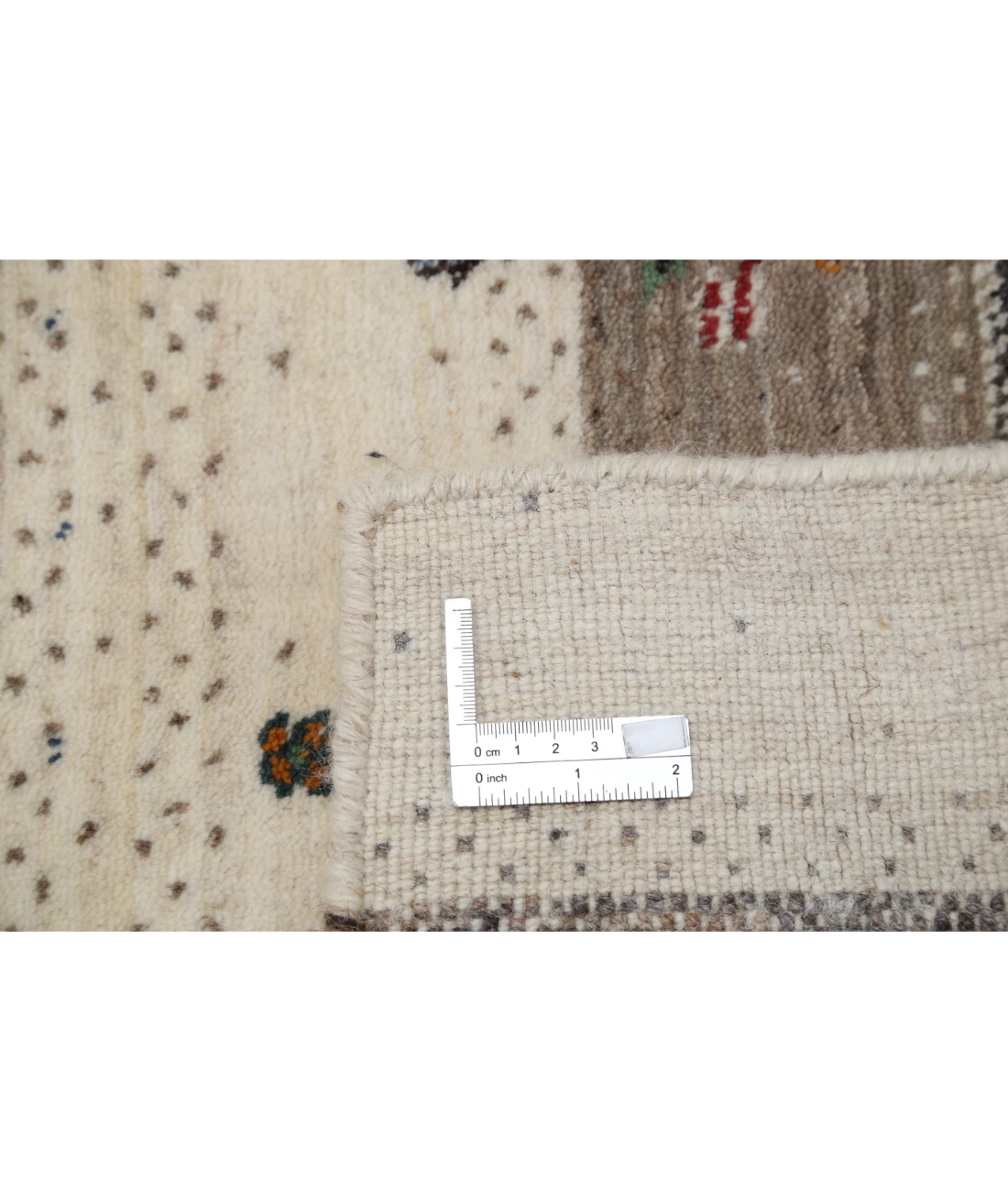Hand Made Lori Wool Rug 2' 9" X 3' 11" 2' 9" X 3' 11" (84 X 119) / Ivory / Ivory