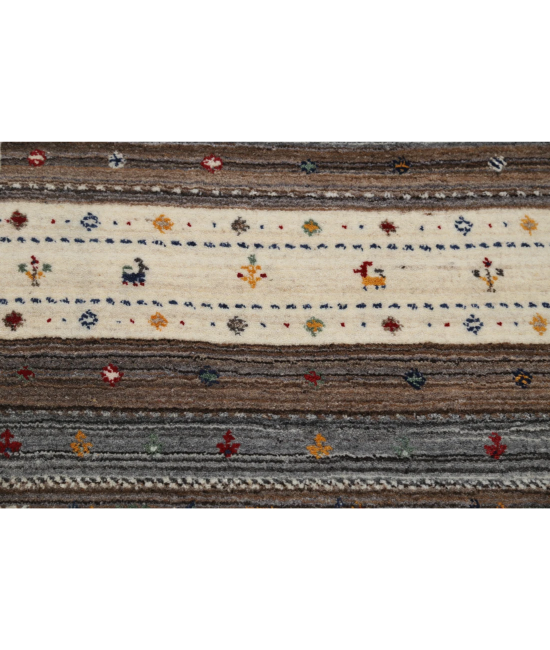 Hand Made Lori Wool Rug 3' 0" X 5' 3" 3' 0" X 5' 3" (91 X 160) / Ivory / Ivory