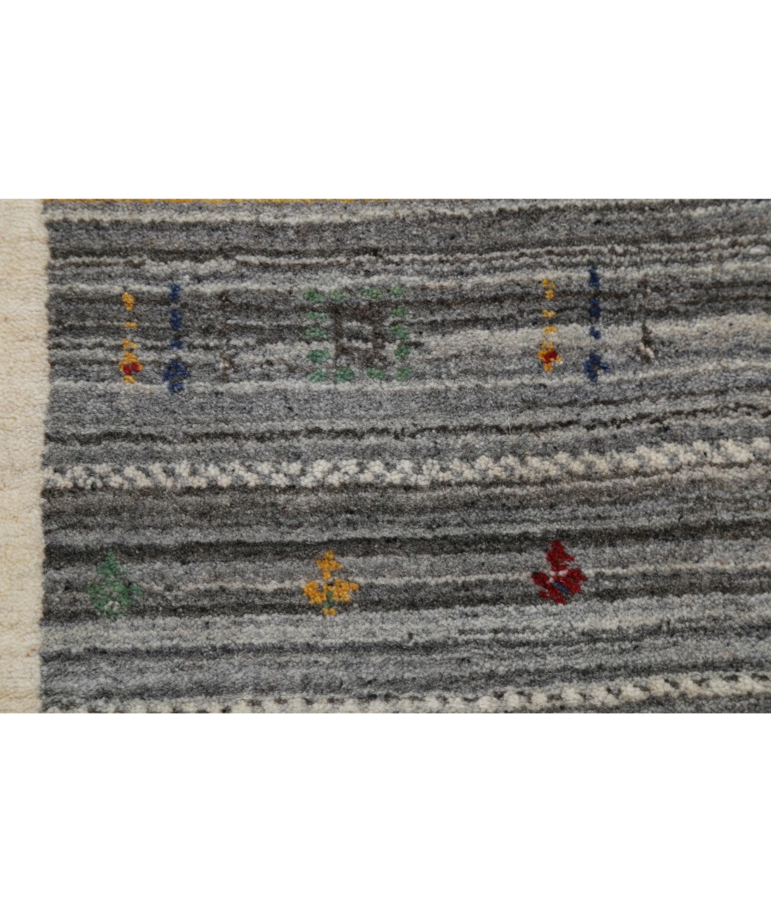Hand Made Lori Wool Rug 8' 3" X 11' 4" 8' 3" X 11' 4" (251 X 345) / Ivory / Ivory