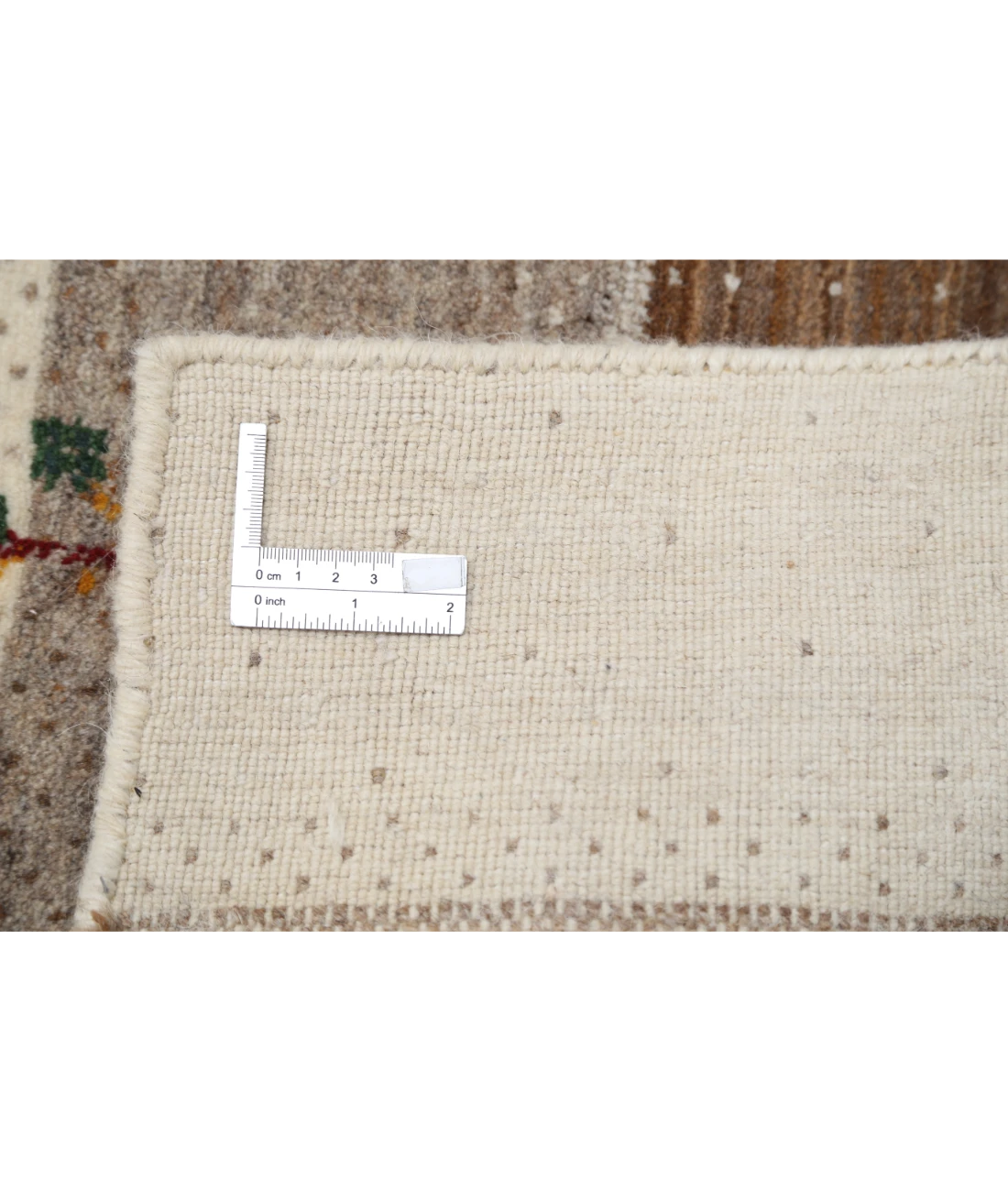 Hand Made Lori Wool Rug 5' 1" X 7' 4" 5' 1" X 7' 4" (155 X 223) / Ivory / Ivory