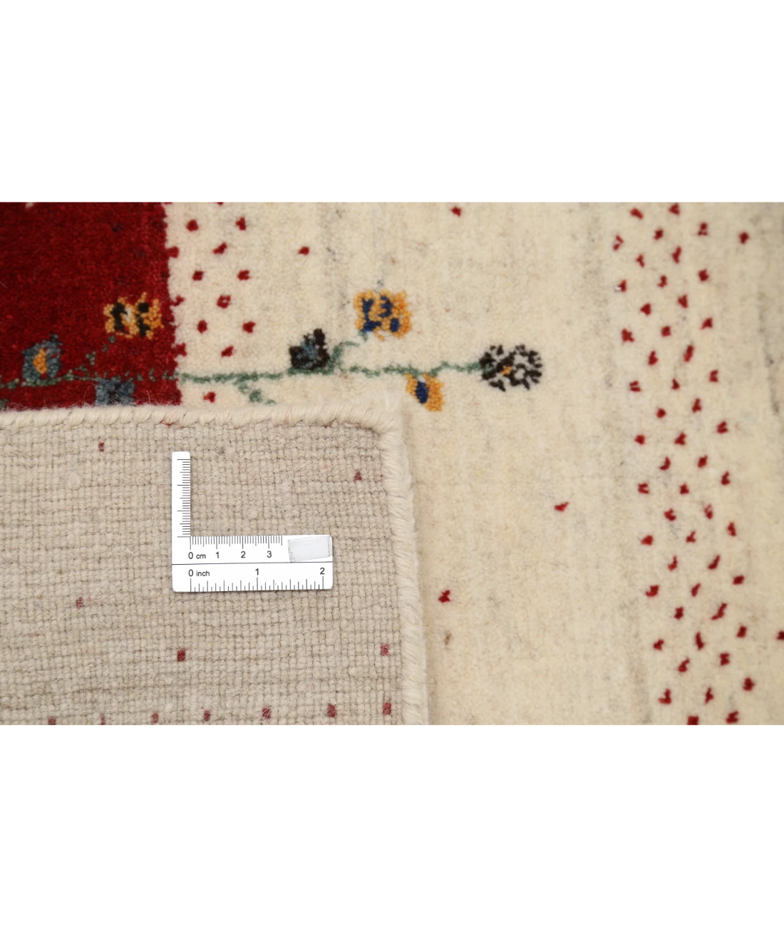 Hand Made Lori Wool Rug 5' 2" X 7' 6" 5' 2" X 7' 6" (158 X 229) / Ivory / Ivory