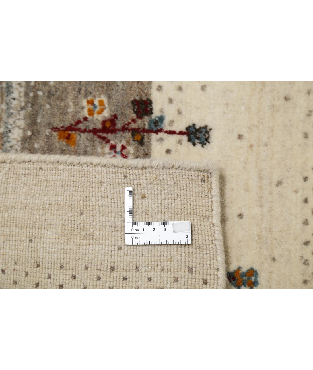 Hand Made Lori Wool Rug 4' 7" X 6' 6" 4' 7" X 6' 6" (140 X 198) / Ivory / Ivory