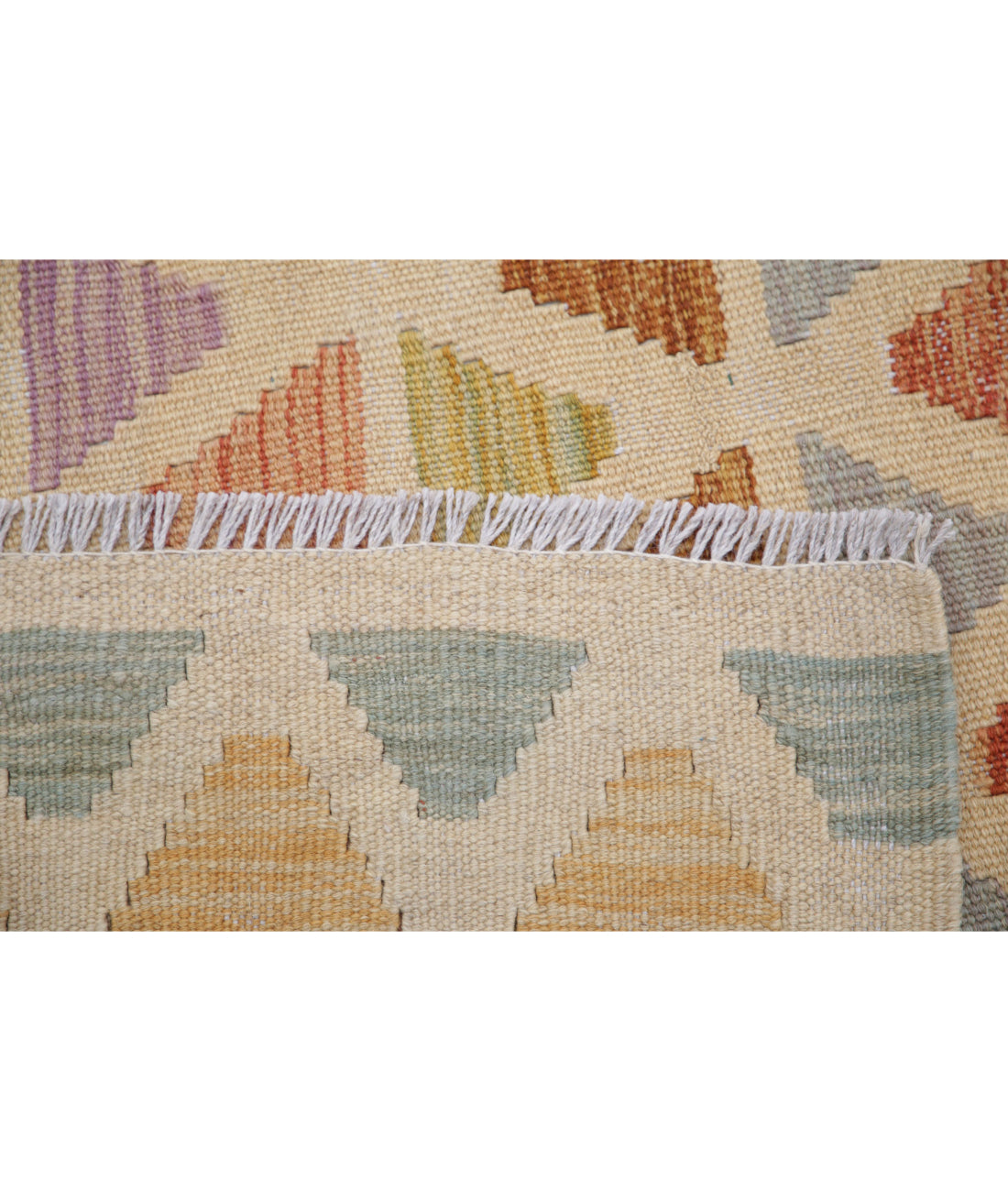 Maimana-Kilim 6'3'' X 9'9'' Hand-Knotted Wool Kilim 6'3'' x 9'9'' (188 X 293) / Multi / Multi