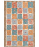 Maimana-Kilim 6'8'' X 9'10'' Hand-Knotted Wool Kilim 6'8'' x 9'10'' (200 X 295) / Multi / Multi