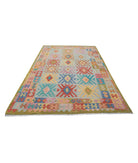Maimana-Kilim 6'3'' X 9'11'' Hand-Knotted Wool Kilim 6'3'' x 9'11'' (188 X 298) / Multi / Multi